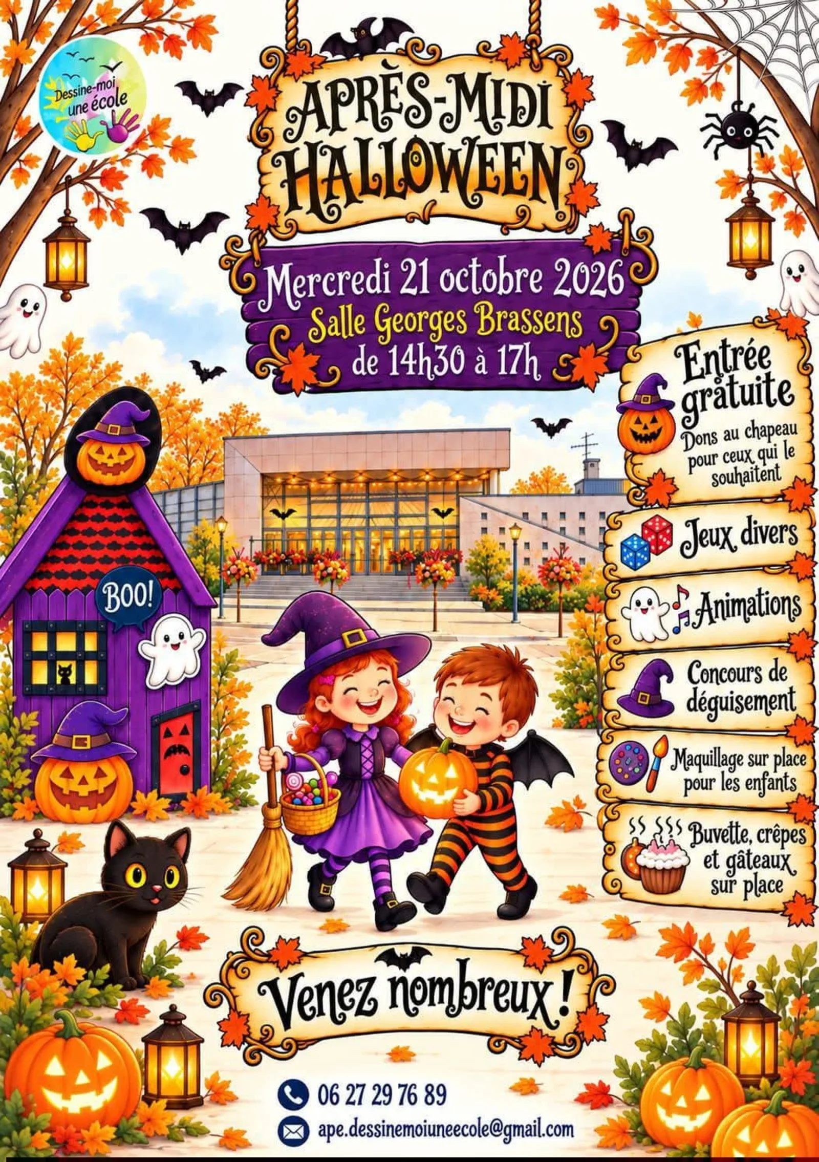 Après-midi Halloween – Plancher Bas