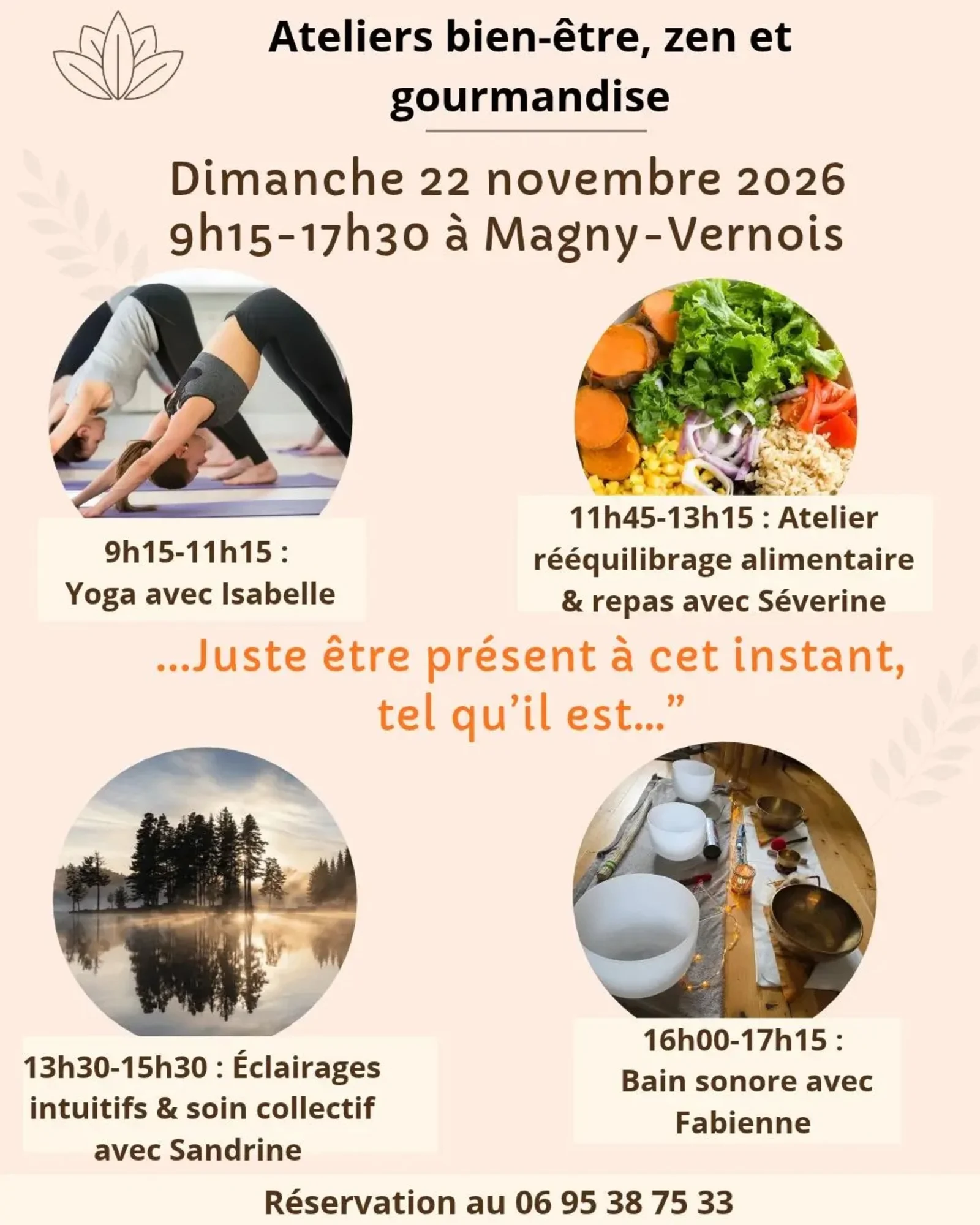 Ateliers bien-être, zen et gourmandise – Magny-Vernois