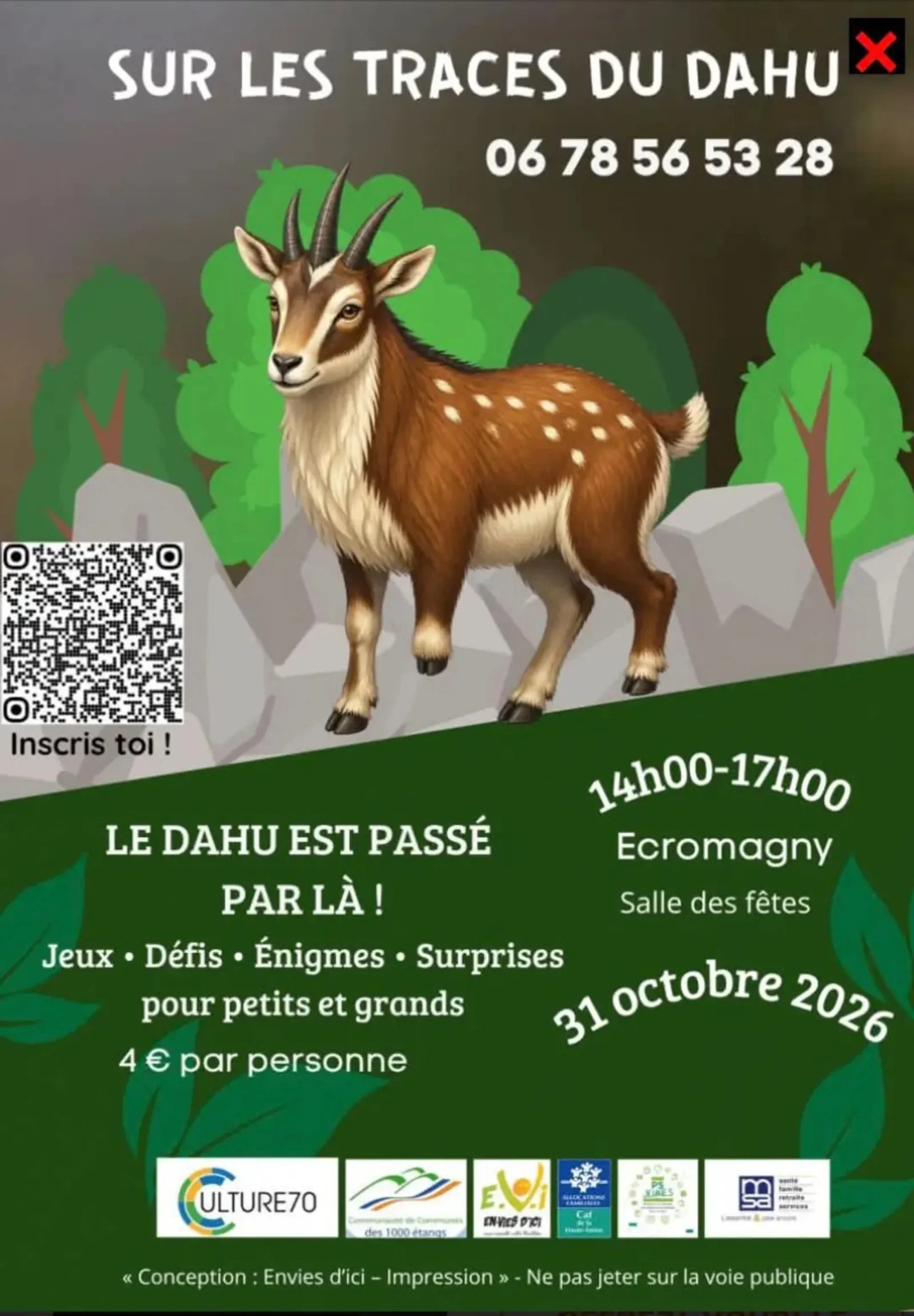Sur les traces du Dahu – Écromagny