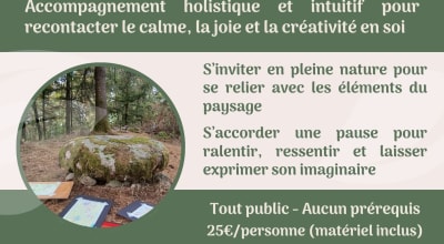 Balade artistique : J'explore ma nature créative