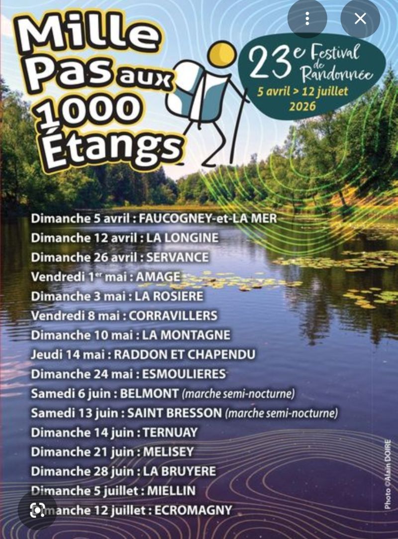 Festival Mille Pas aux 1000 Etangs