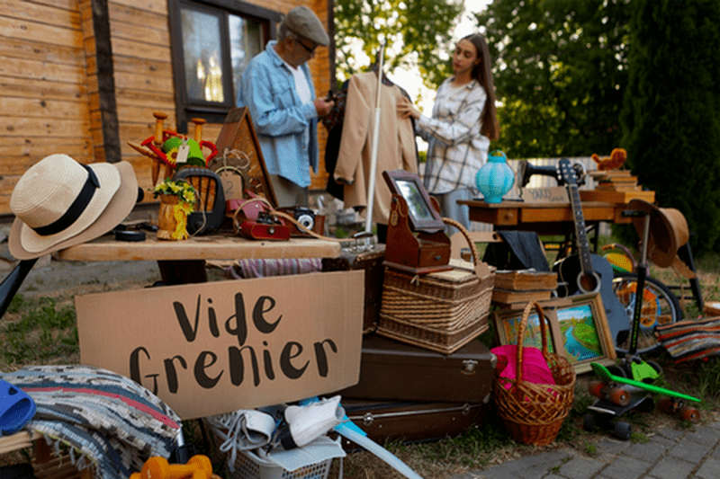 Marché artisanal et vide-greniers