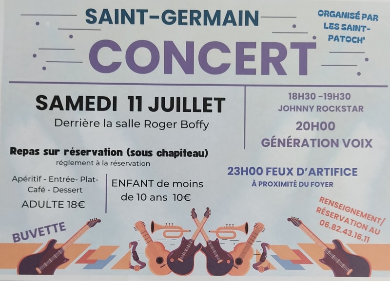 CONCERT ET FEU D'ARTIFICE 