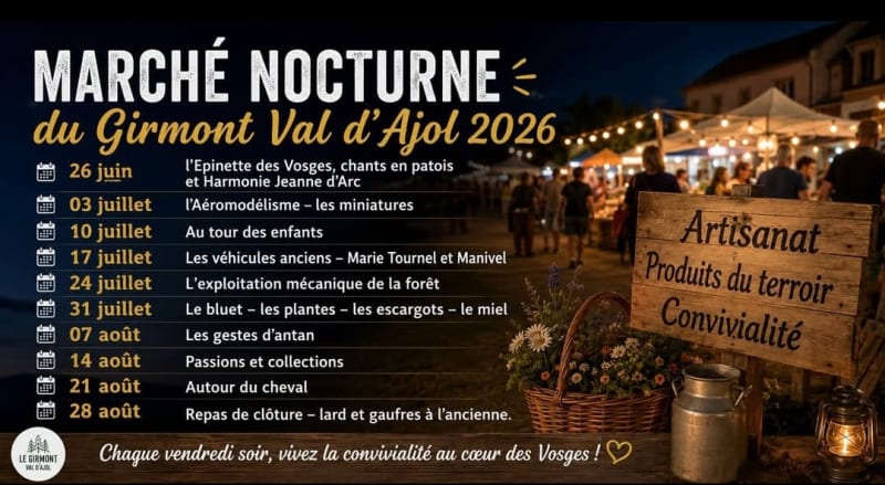 Marchés nocturnes du Girmont-Val-d'Ajol