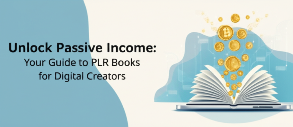 Unlock Passive Income: Your Guide to PLR Books for Digital Creators