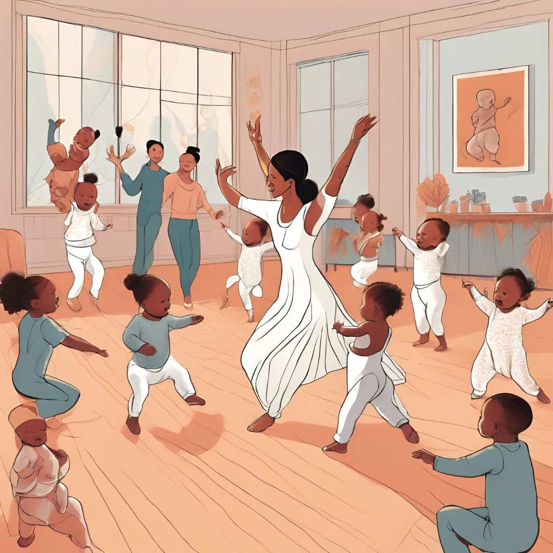 Moving with Baby: How Dance Therapy Supports Infant Development