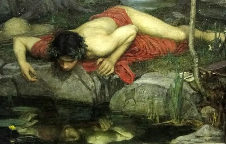 "Echo and Narcissus" by John William Waterhouse