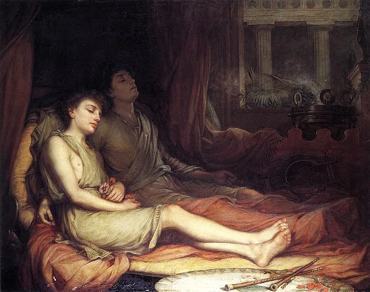 Hypnos and Thanatos by J.W Waterhouse.