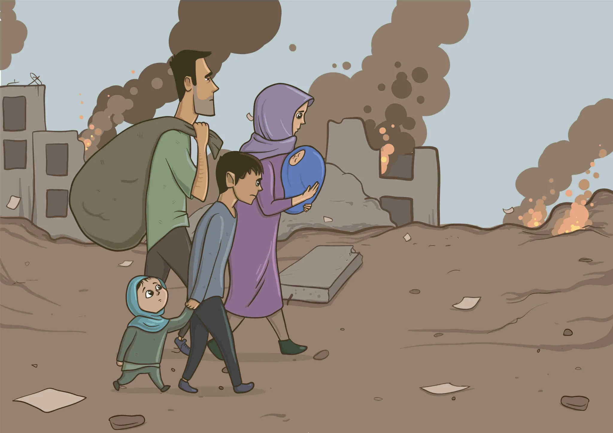 Childhood Displacement and Its Impact on the Formation of the Personality