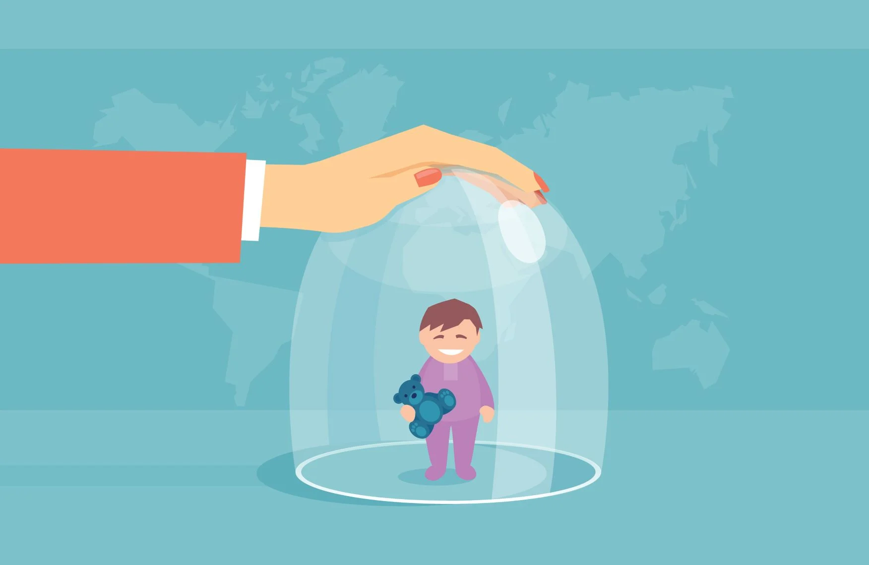 Trapped first time mother!