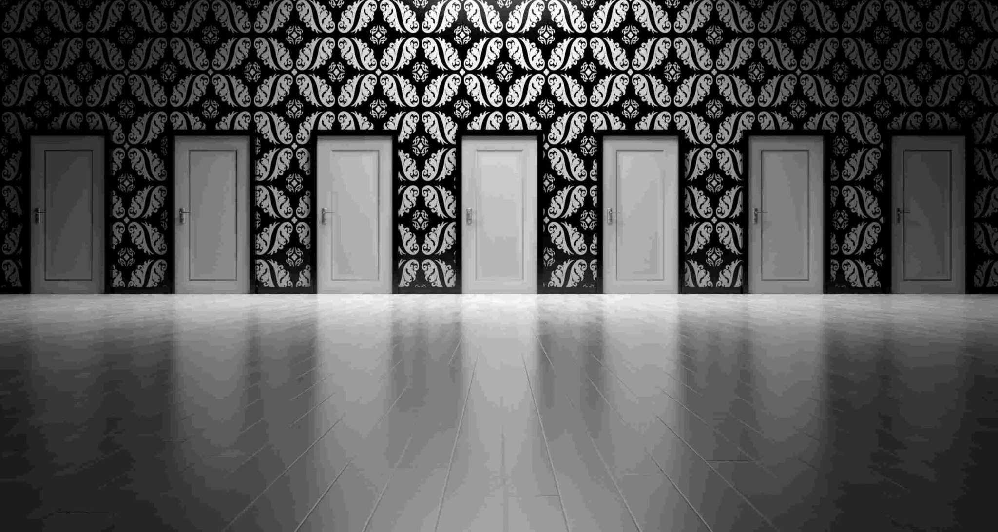 Multiple doors (therapies) to choose from.