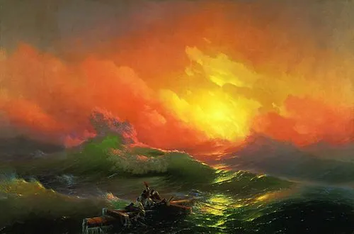 The Ninth Wave  by Ivan Aivazovsky