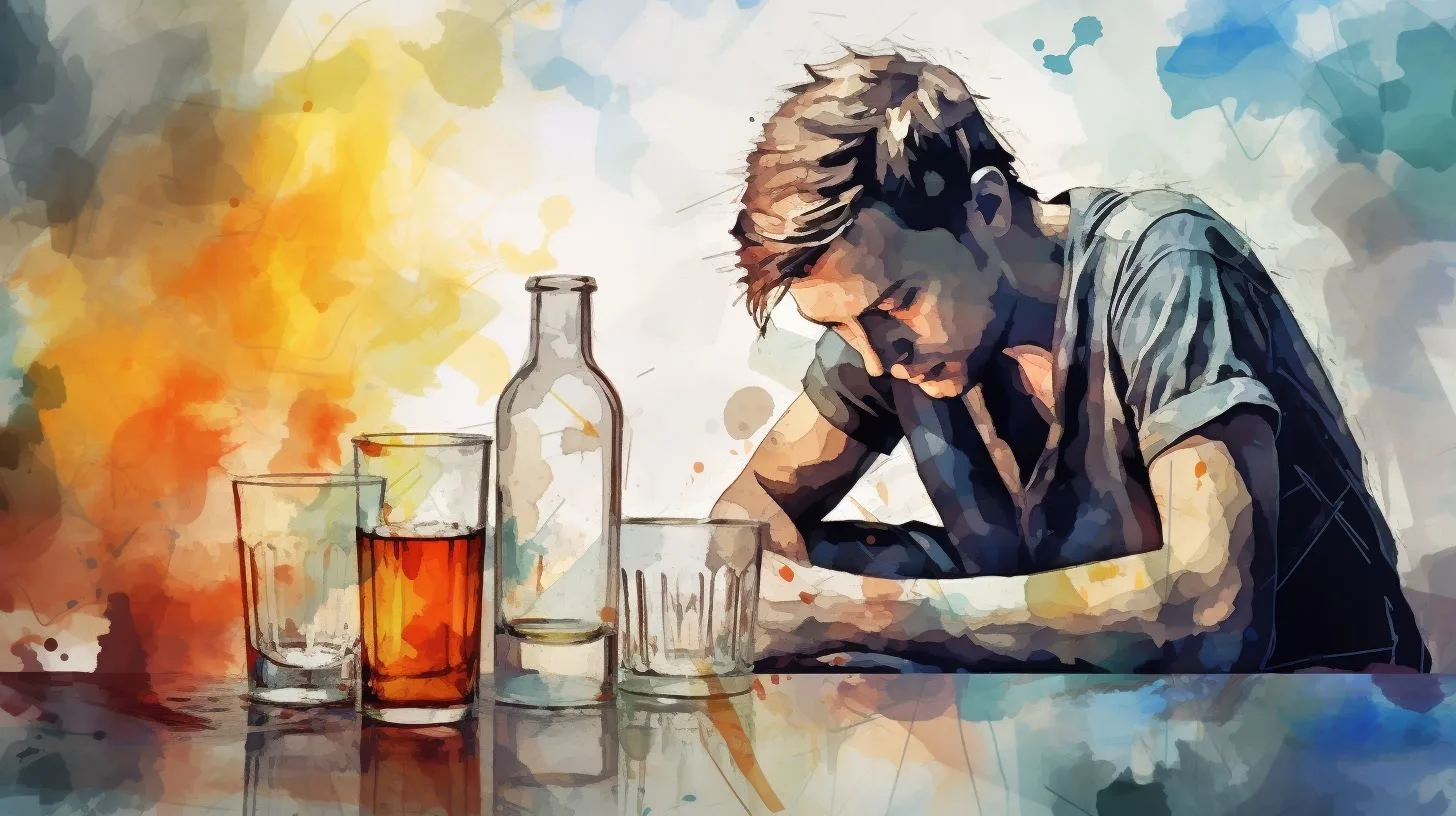 man facing alcohol addiction counselling and longing for recovery