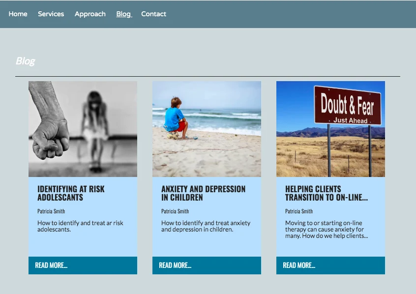 Part 3 - Using your Blog