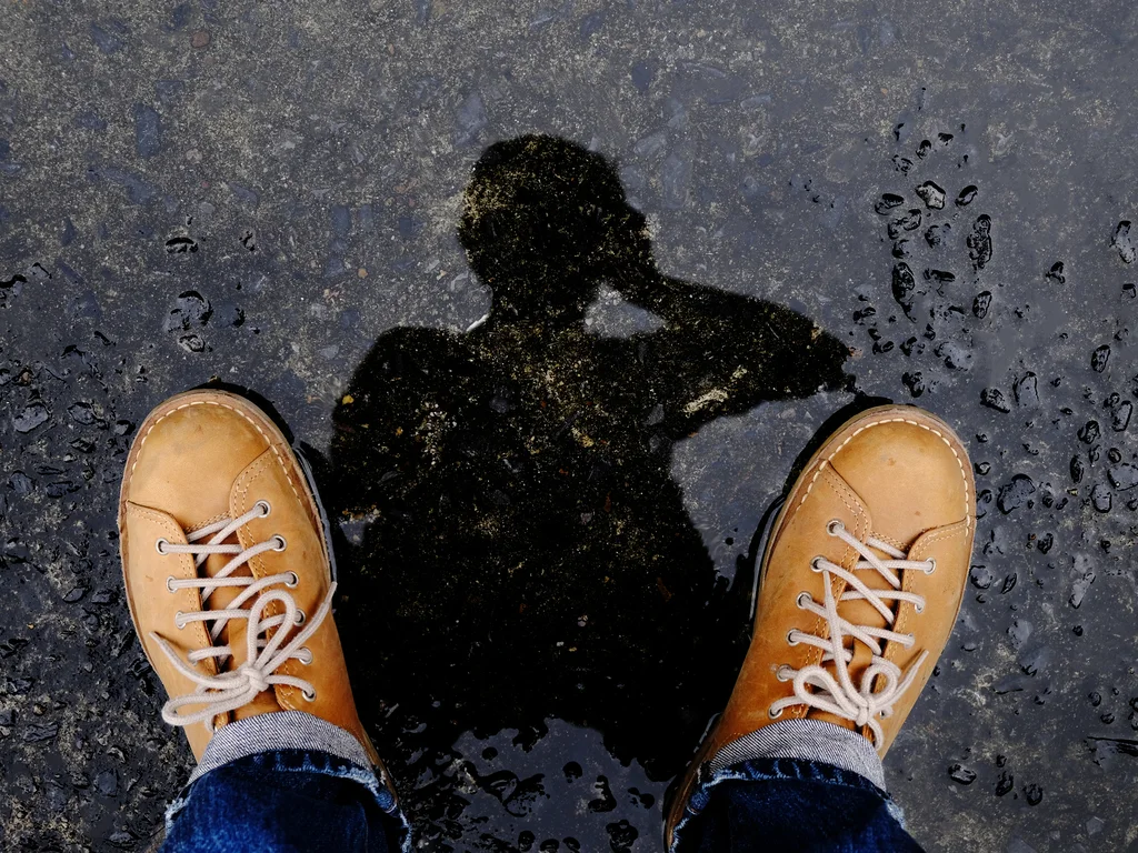 Guess where the plunge must be taken in order to be truly happy?  Answer:  Into oneself!