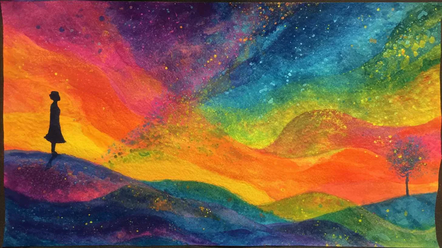 bright painting for hope