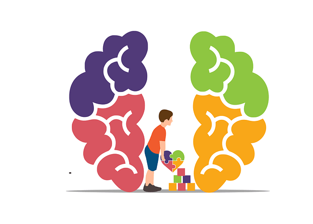 Image symbolic of autism spectrum in children