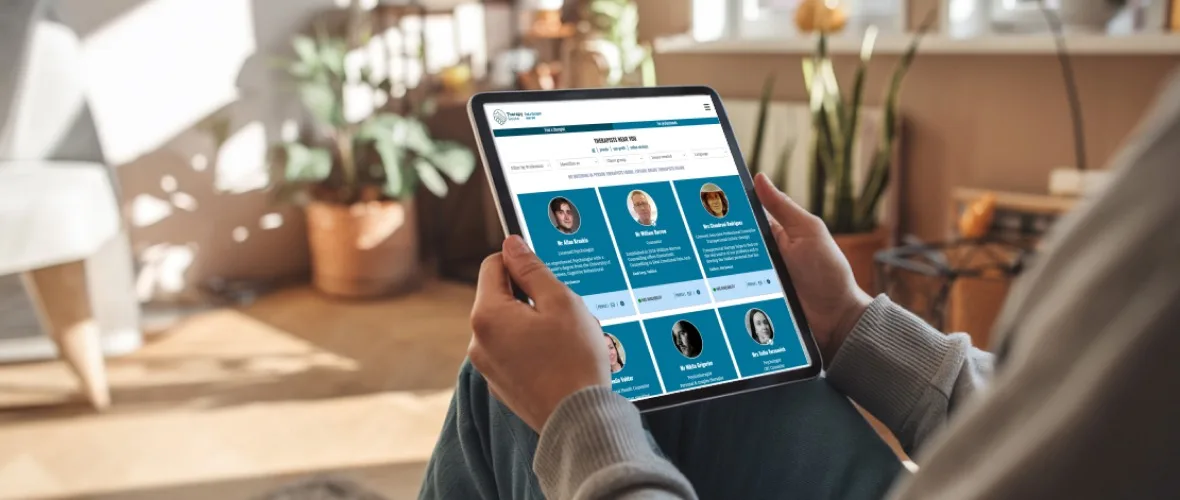 Therapy session been taken by a therapist