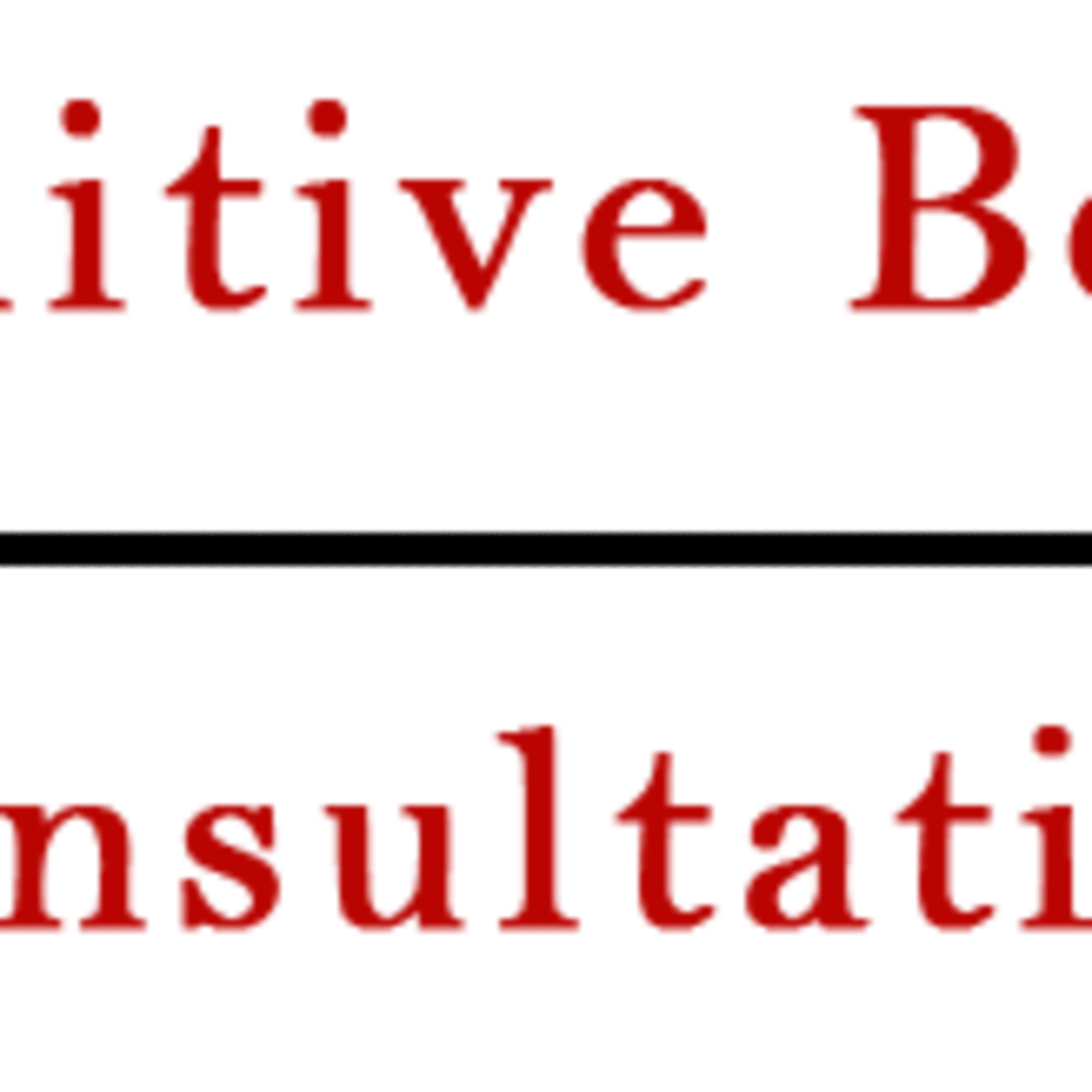 Center For Cognitive Behavior Therapy