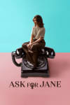 Woman seated on a black telephone with the title ASK for JANE, highlighting themes of mental health in film.