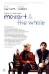 Film poster for Mozart and the Whale, featuring two characters seated, reflecting themes of mental health and personal struggles.