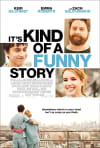 Alt text: Movie poster for 'It's Kind of a Funny Story' highlighting themes of mental health and personal discovery.