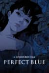 Artwork for Perfect Blue, an anime film exploring themes of mental health and identity.