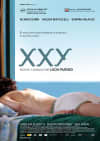 Alt text: Movie poster for 'XXY' featuring a figure reclining by a window, exploring themes of identity and mental health.
