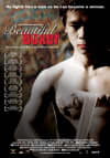 Film poster for Beautiful Boxer, featuring a young male fighter with visible tattoos, reflecting themes of identity and struggle.