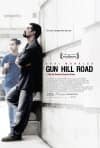 Film poster for Gun Hill Road, featuring two characters, highlighting themes of mental health and family dynamics.