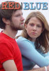 Young couple in a contemplative moment, featured in the movie Red Blue, exploring themes of mental health and relationships.