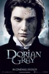 A promotional poster for Dorian Gray, featuring the character's split face reflecting themes of vanity and mental illness.