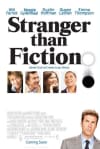 Film poster for Stranger than Fiction, featuring key cast members and themes of individual experiences with mental health.