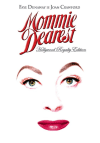 Cover of Mommie Dearest, featuring a close-up of a woman's face with striking makeup and bold title text in red.