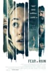 Movie poster for Fear of Rain, depicting a young woman's anxious face amid blurred figures, highlighting themes of mental health.