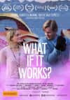 Movie poster for What If It Works? featuring two characters engaging in a thoughtful conversation, reflecting themes of mental health.