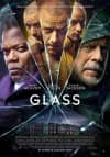 Movie poster for Glass, featuring characters with mental health themes and prominent actors like Samuel L. Jackson and Bruce Willis.