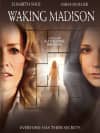 Film poster for Waking Madison, featuring close-ups of two women amidst abstract imagery reflecting mental health themes.