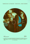 Movie poster for Wolf featuring a close-up of two characters, exploring themes of identity and mental health.