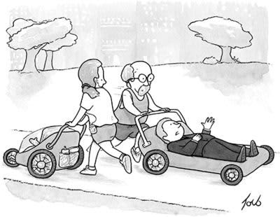 Two friends navigate life's ups and downs with laughter, bringing a lighthearted touch to mental health struggles in this funny cartoon.