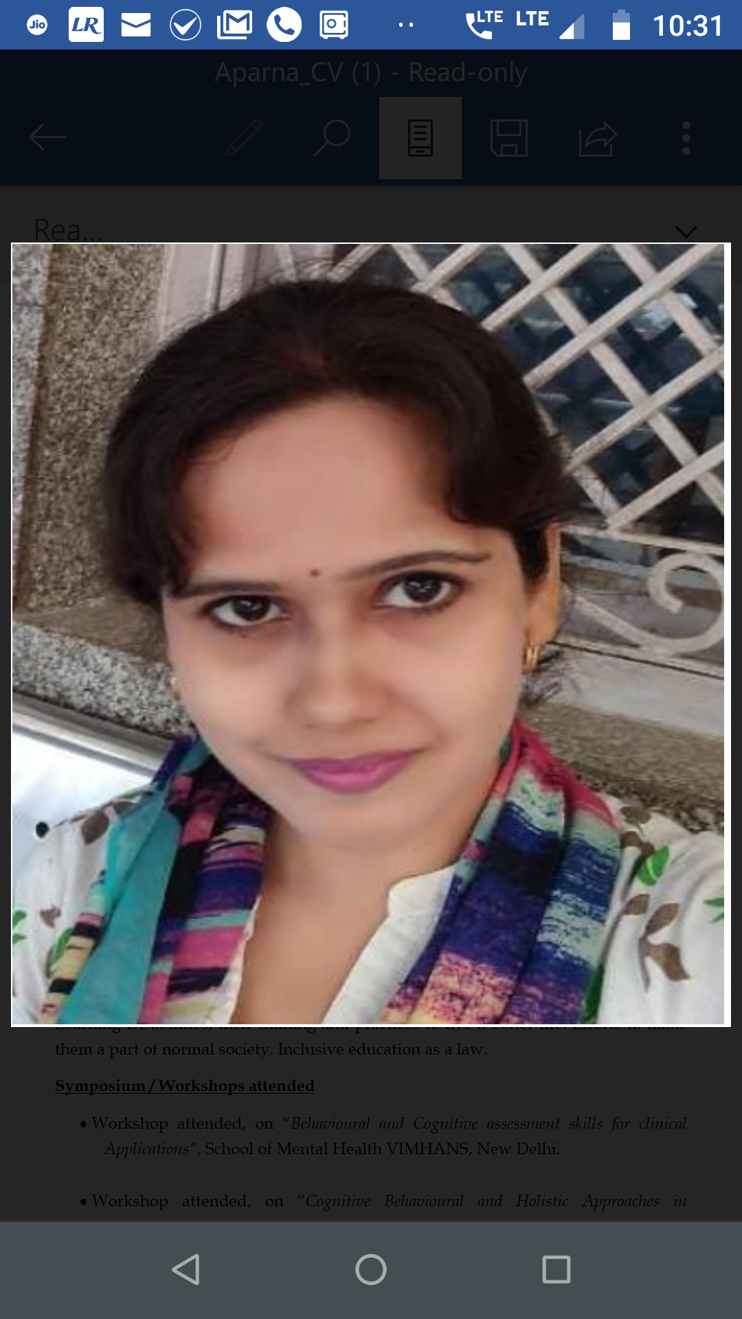 Aparna Pathak Psychologist in Gorakhnath, India