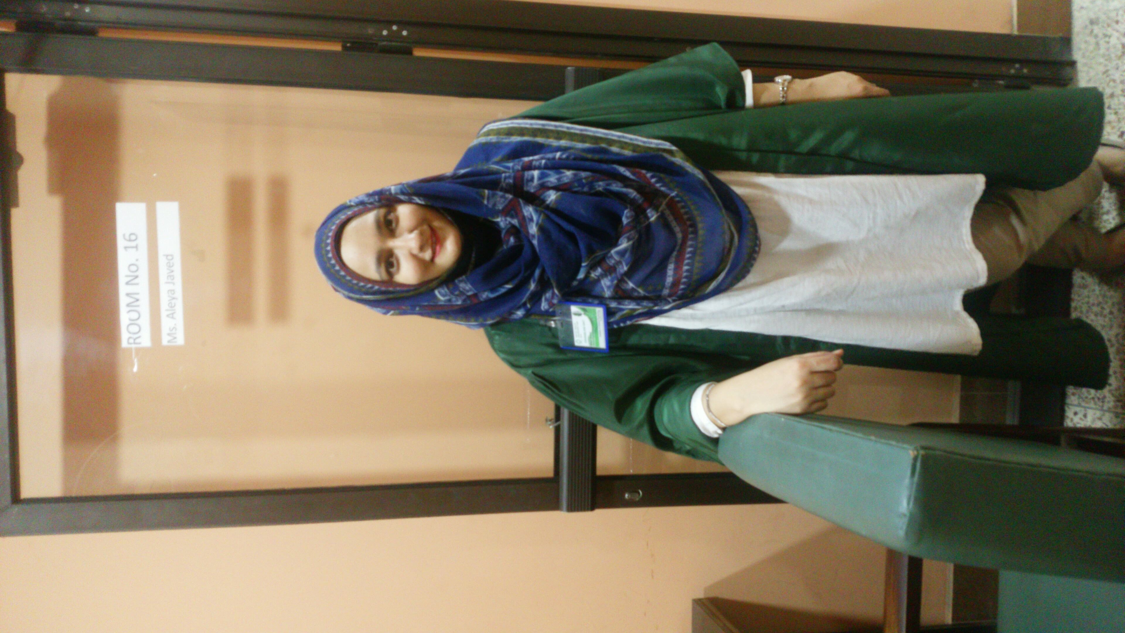 Aleya Javed: Clinical Psychologist in Karachi, Pakistan | TherapyRoute