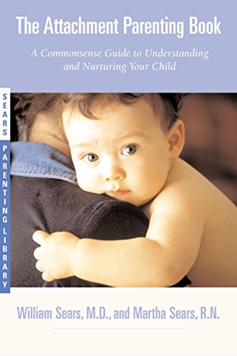 Book cover of *The Attachment Parenting Book* by William and Martha Sears, offering guidance on nurturing children and attachment theory.