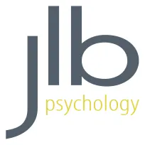 Logo of jlb psychology, representing a mental health service focused on counseling and assessment for individuals.