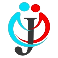 Logo of a mental health clinic featuring two stylized figures in a circle, symbolizing support and connection.