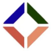 Colorful logo featuring a diamond shape divided into four sections, reflecting themes of mental health and therapy.