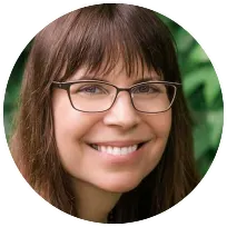 Portrait of a licensed clinical social worker, emphasizing her approachable demeanor and professionalism in therapy.