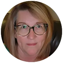 Beverly Vanover, licensed professional counsellor, smiling with glasses, offering mental health services at Arkansas Behavioral Center.