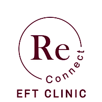 Logo of Re-Connect EFT Clinic, a therapy practice in Central London, focusing on emotional support during lockdown.