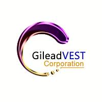 Logo of GileadVEST Corporation featuring a purple and gold swirl design, reflecting innovation and professionalism.